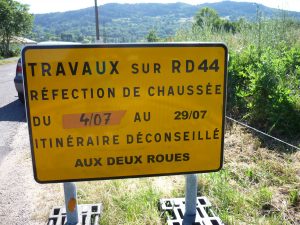Travaux réfection de la chaussée